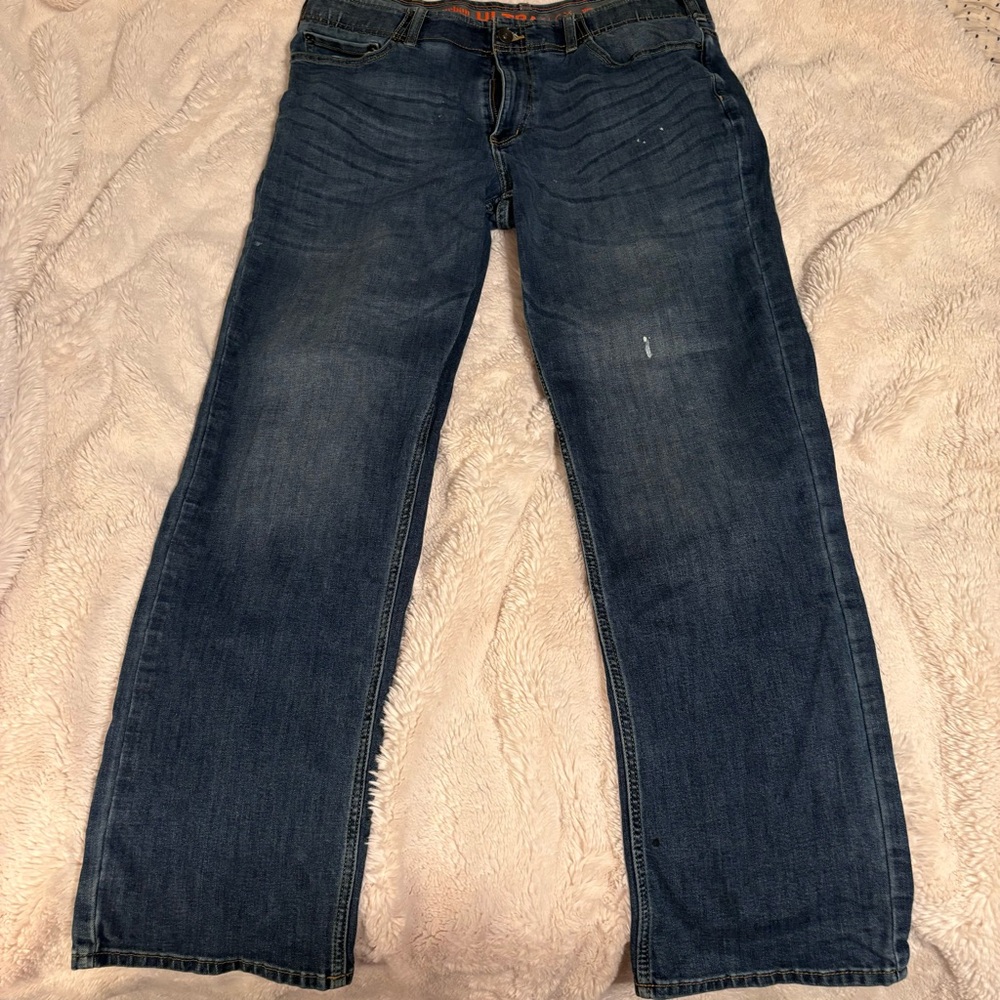 Ultraflex urban pipeline straight jeans size 38 x 32